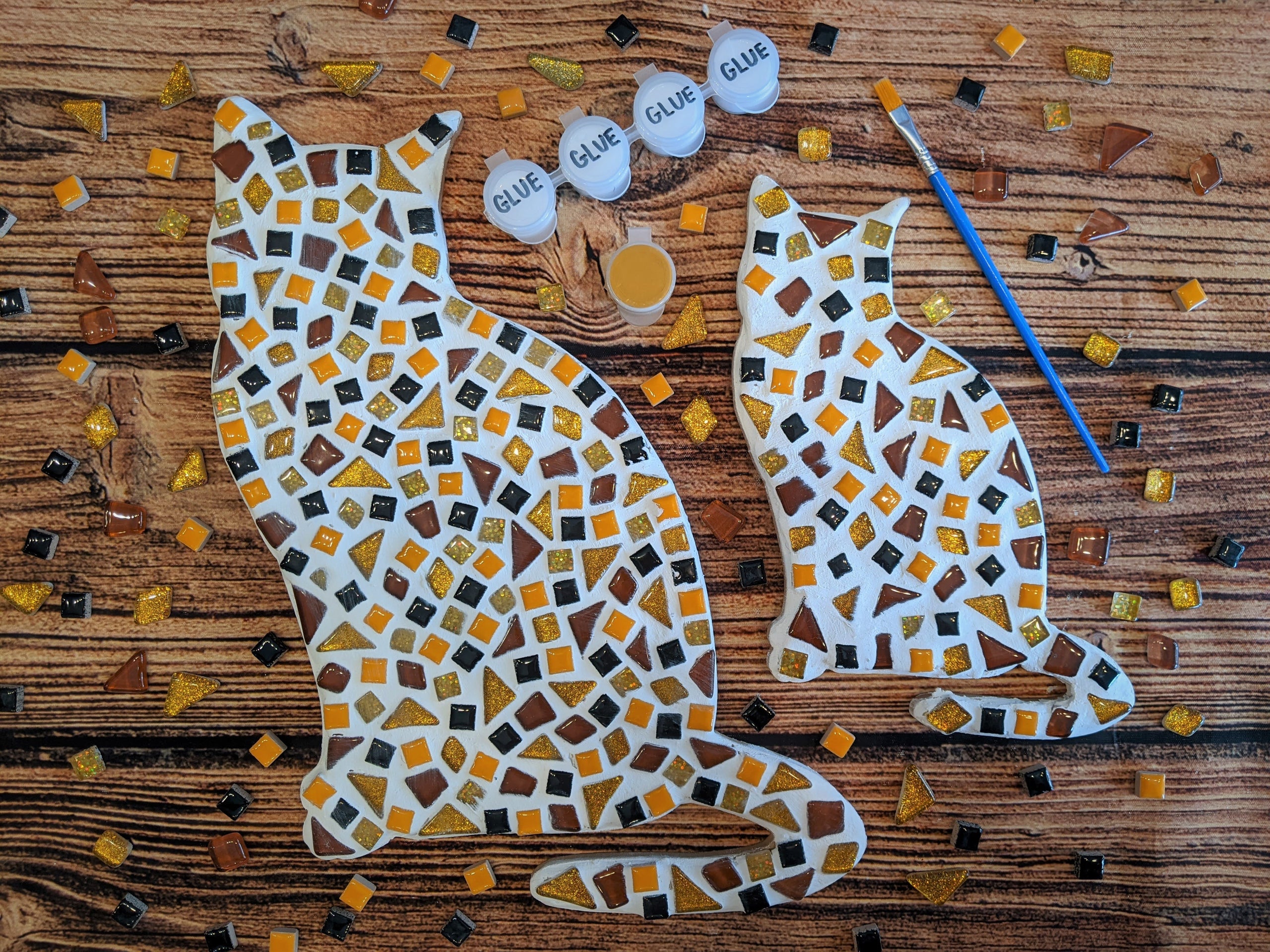 Mosaic Cat Diamond Painting Kit - DIY – Diamond Painting Kits